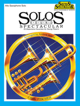 SOLOS SOUND SPECTACULAR ALTO SAX BK cover